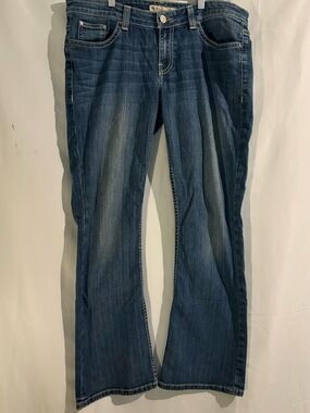 BKE Payton Women's Medium Blue Flare Jeans